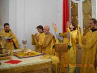 на Богослужении в день памяти апостолов Петра и Павла (12 июля 2010 г.)  » Click to zoom ->
